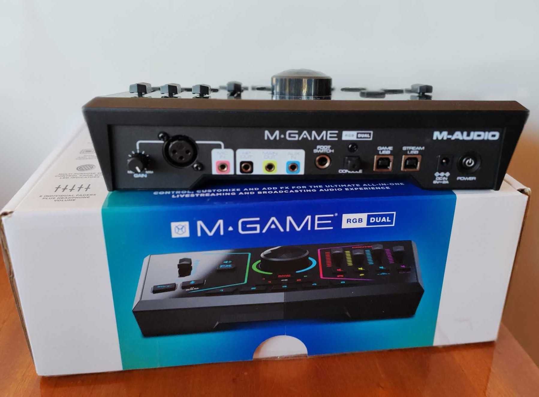 Interfejs Audio - M-Game RGB Dual