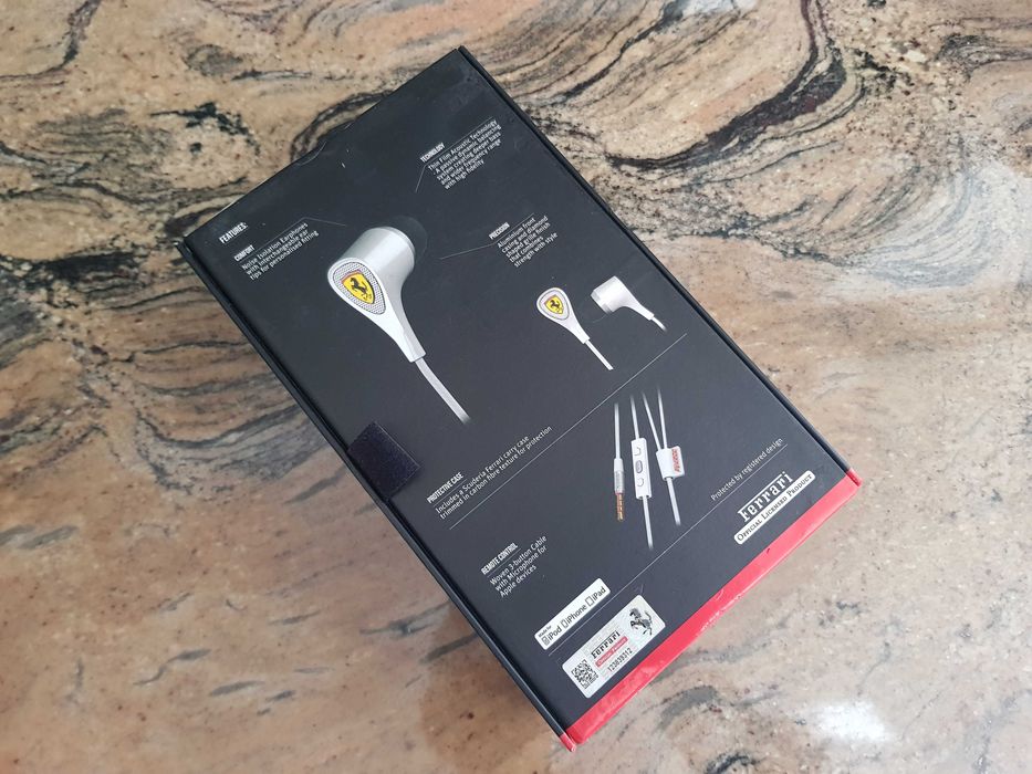50% taniej!! Słuchawki Ferrari S100i NOWE!!