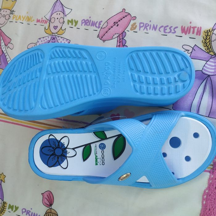 Сланці тапки жіночі на танкетці (високій платформі) DAGO (36-37р)