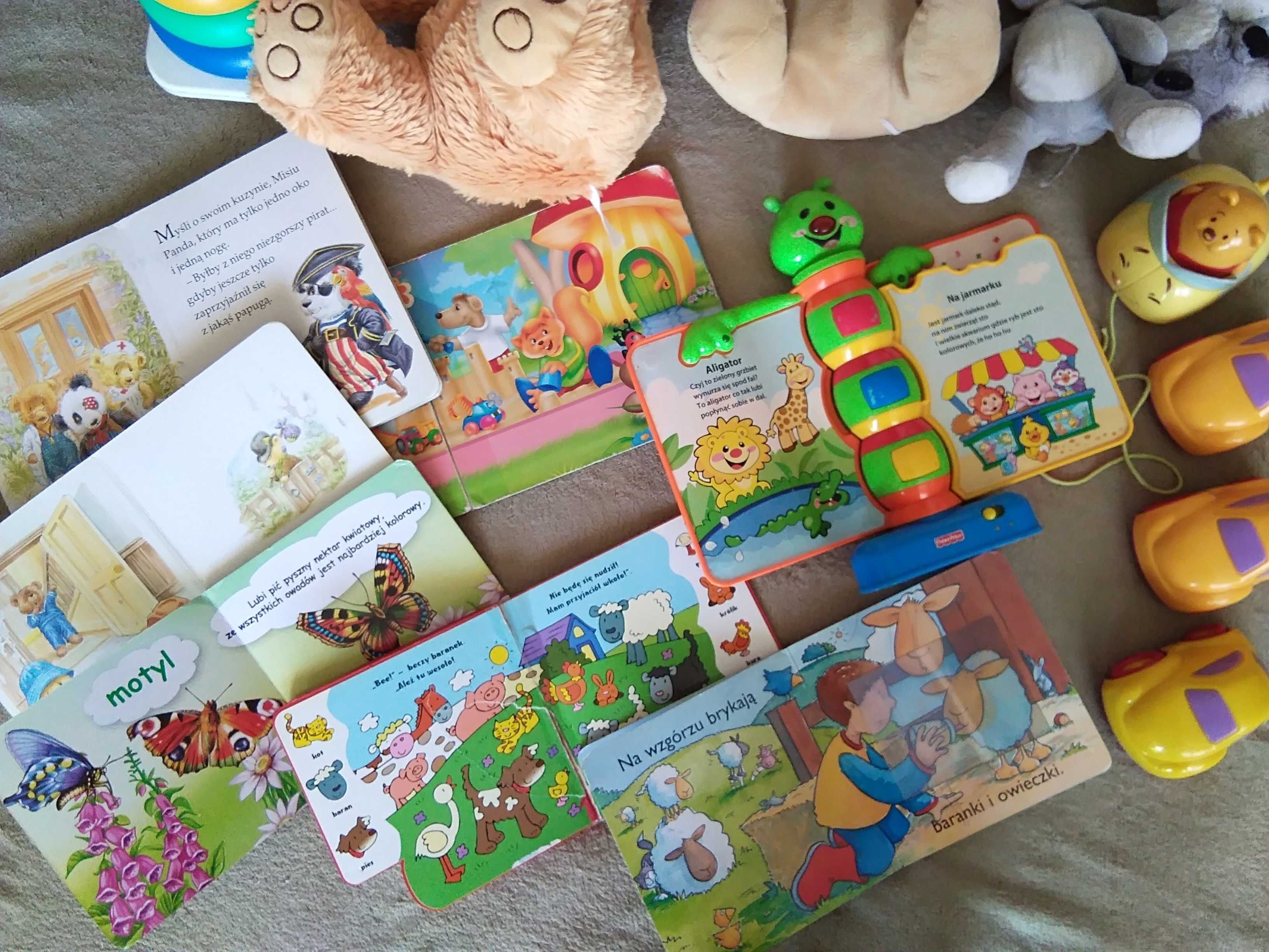 Zabawki dla najmłodszych książeczka rymowanka i inne
