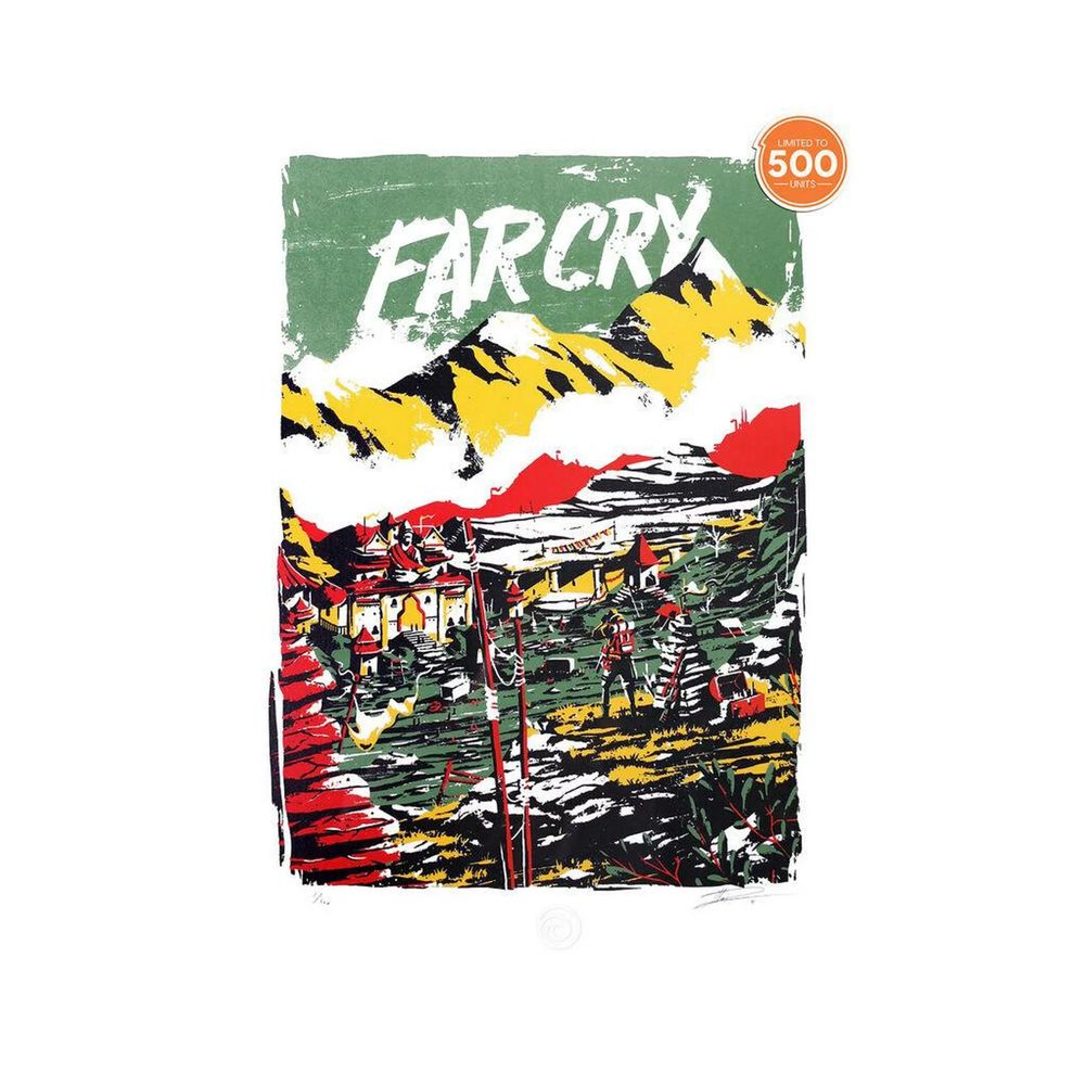 Plakat Ubi Workshop Far Cry - Open Worlds by Marie Bergeron