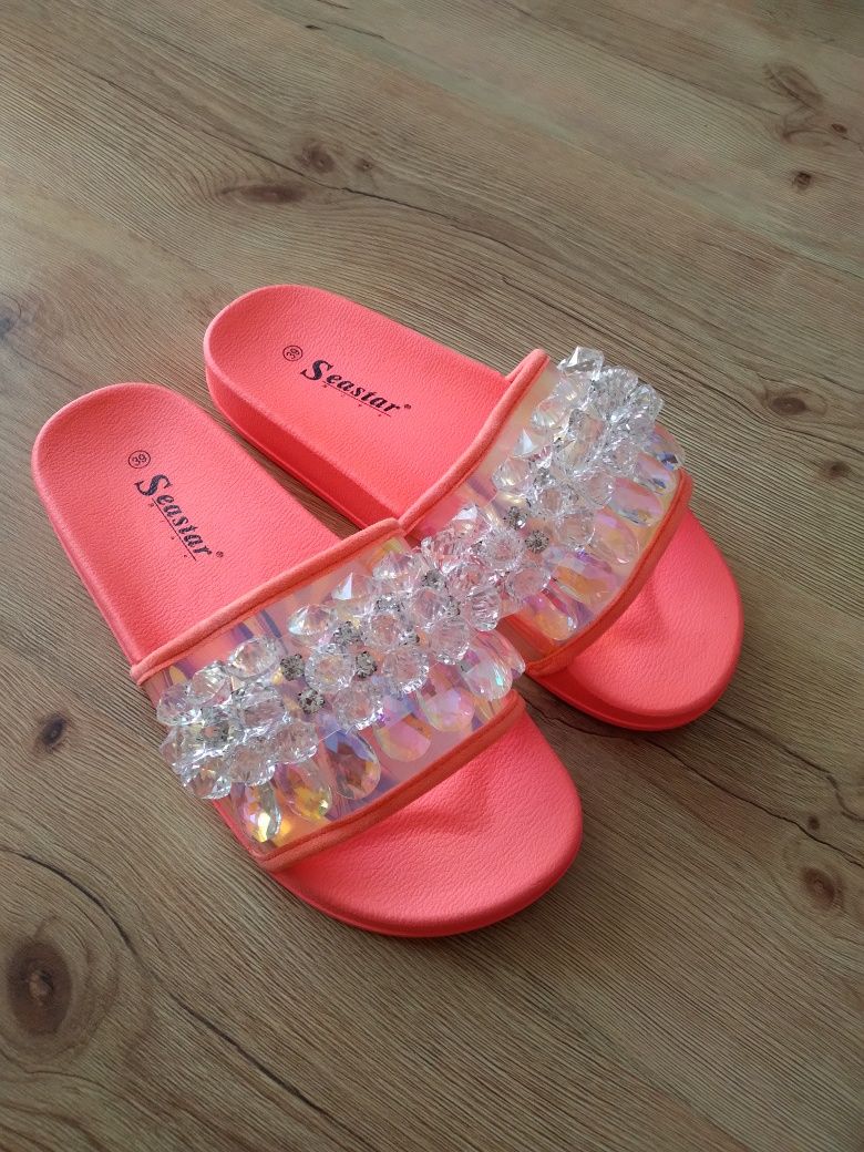Klapki seastar roz. 39