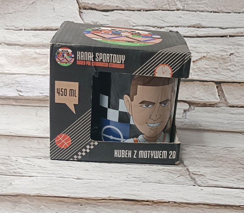 Kubek z motywem 2D Kanał Sportowy 450 ml