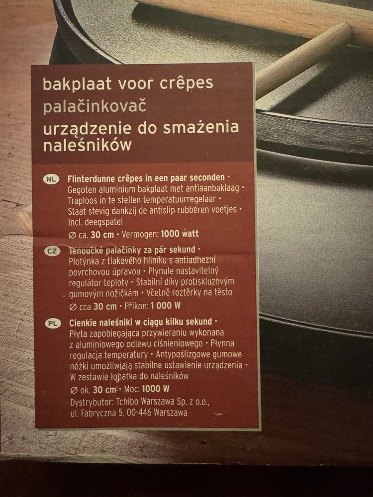Naleśnikarka Tchibo