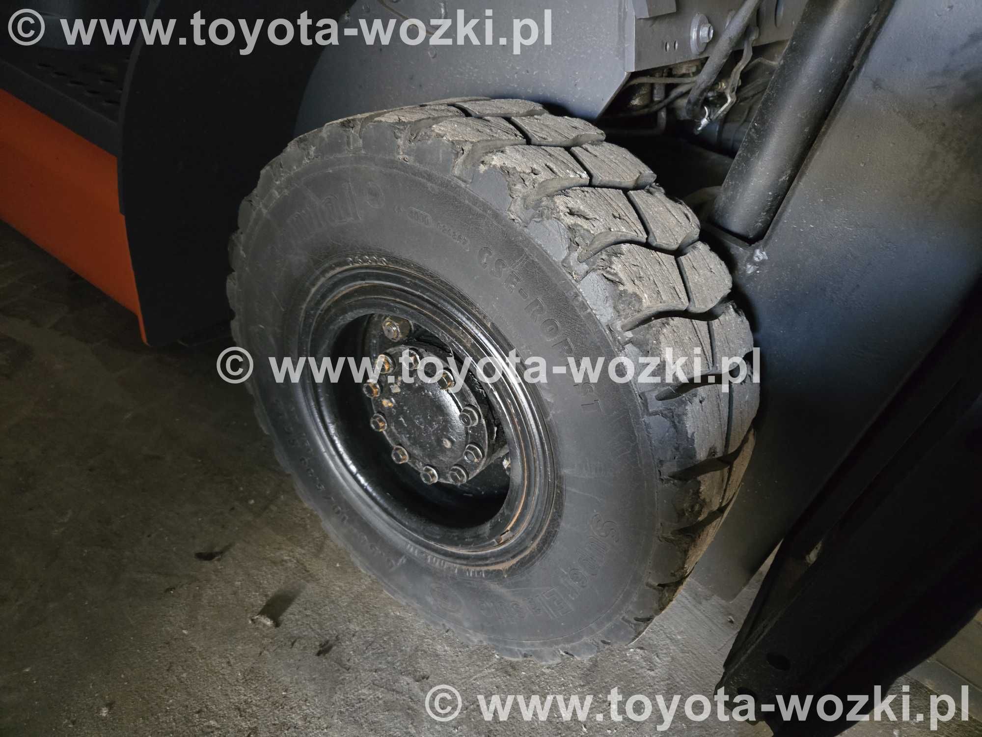 Wózek Widłowy TOYOTA 6FG18 , Wózki Widłowe TOYOTA 6FGF18 widlak LINDE