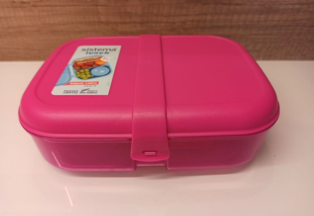 Lunch box Sistema różowy nowy