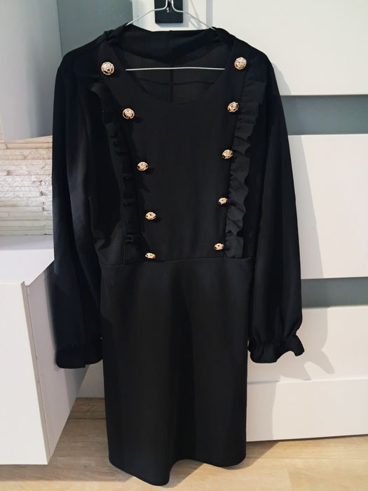 Sukienka czarna  roz.XL