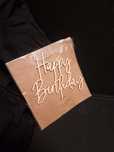 Happy birthday napis na tort dziecka na urodziny