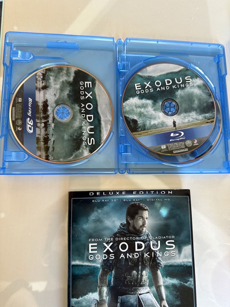 Filme Exodus Deuses e Reis em 3D e bluray