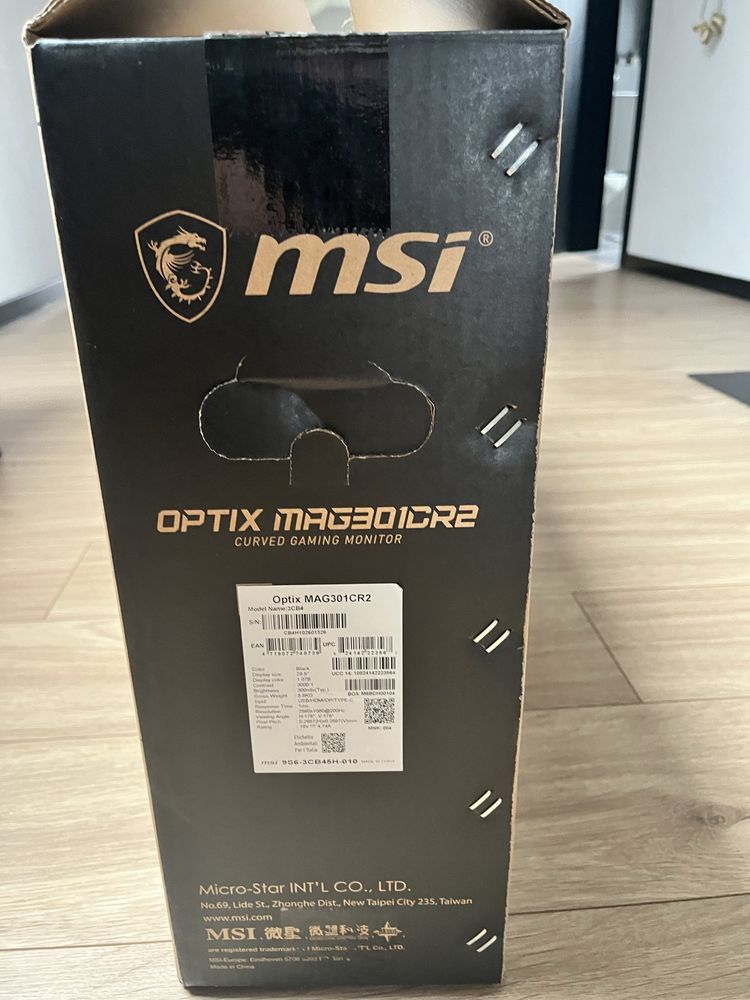 Monitor MSI Optix MAG301CR2