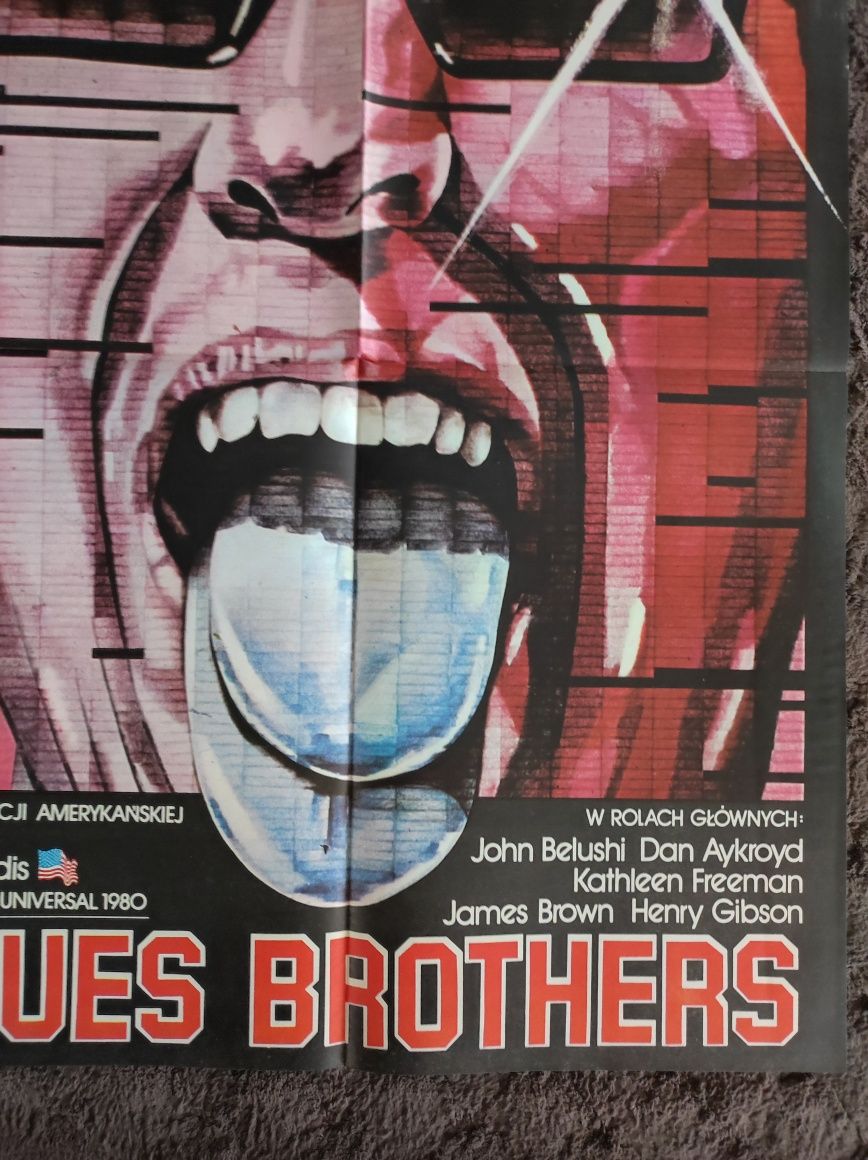 Plakat kinowy blues brother