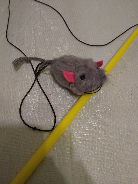 Іграшка для котів- Вудка з мишкою "Trixie"