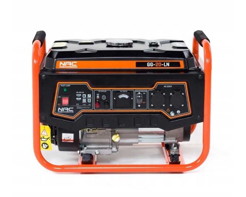 Agregat prądotwórczy NAC 196cm3 2,2kW generator prądu jednofazowy