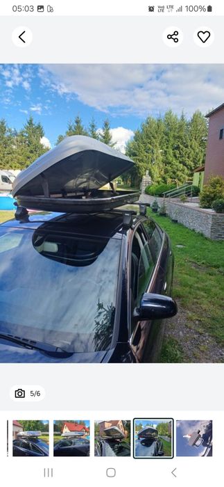 Box dachowy Thule Evolution 100