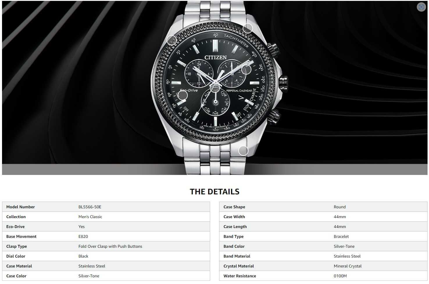 Citizen EcoDrive BL5566-50E