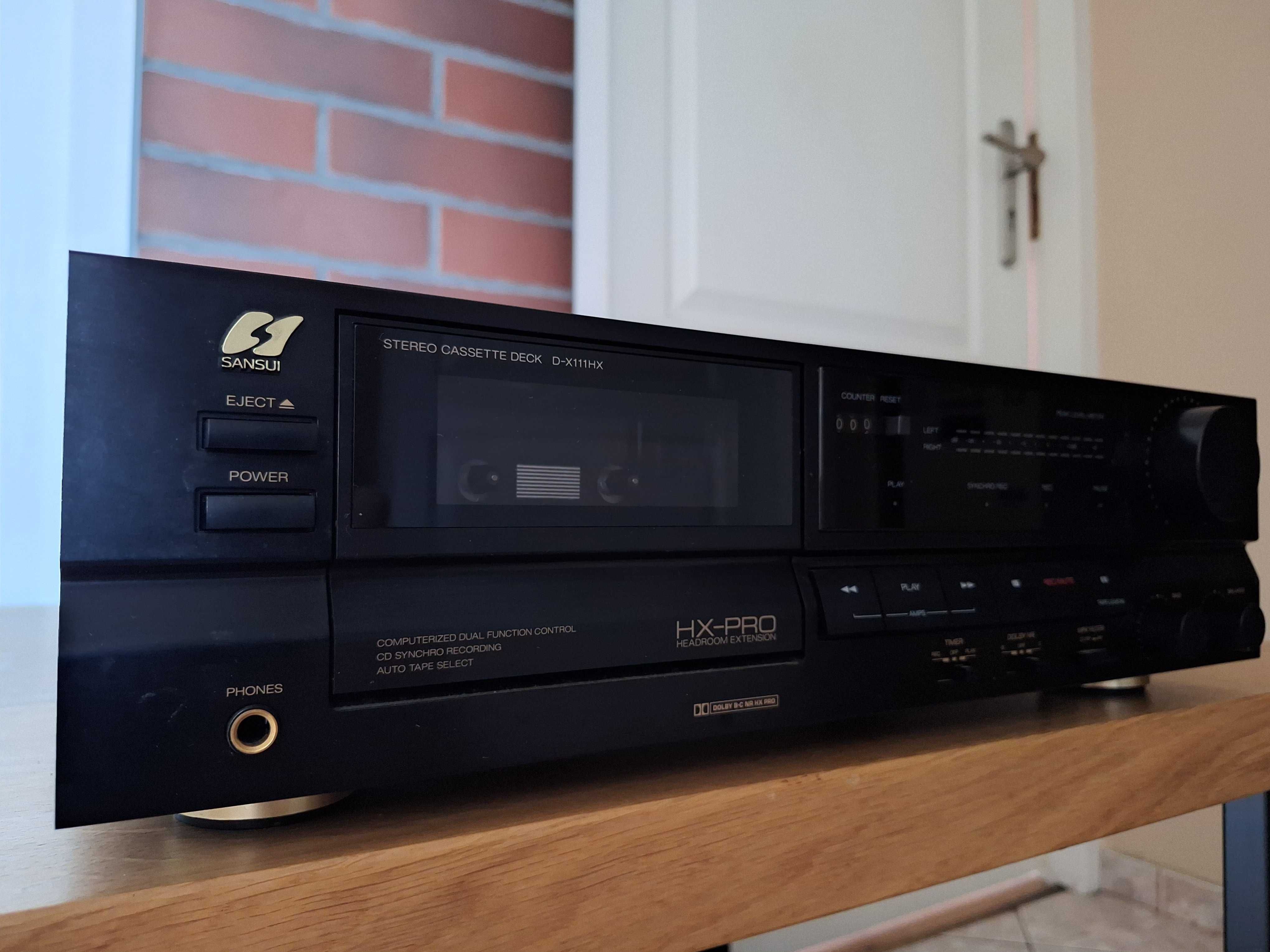 deck Sansui D-X111HX