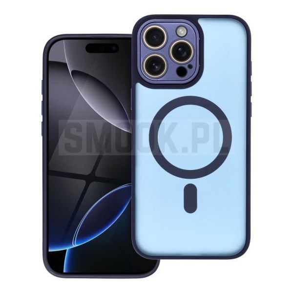 Futerał VARIETE MAG COVER  z MagSafe do IPHONE 12 MINI granatowy