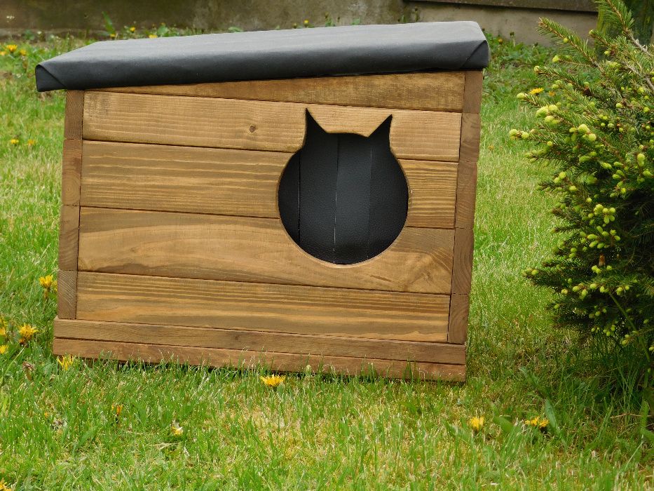 Buda Budy dla Kota Psa S2B Głowa Kota Malowana OCIEPLONA.SKRĘCONA+kota