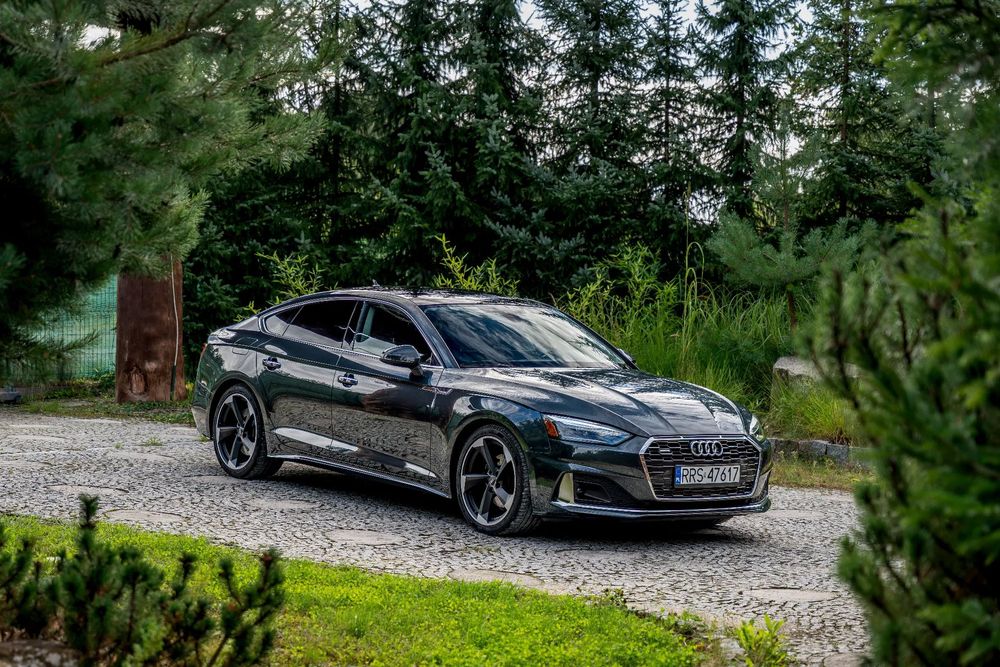 Audi A5 Sportback 2.0 TFSI 204 KM 4x4 Automat Sedan Świeżo po przeglądzie Faktura Sline