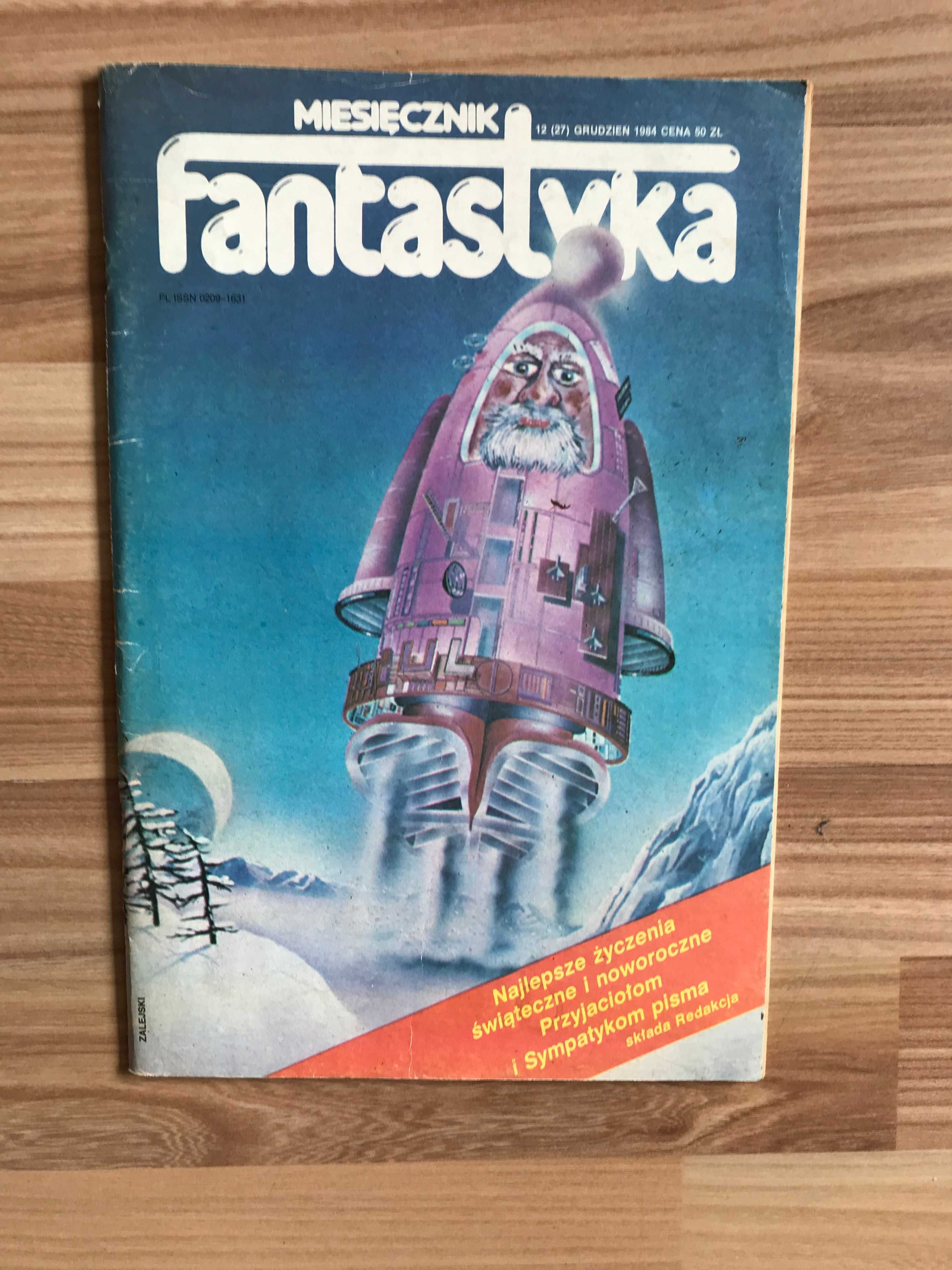 Miesięcznik Fantastyka 12 (27) 1984 Arthur C Clarke Miasto i gwiazdy