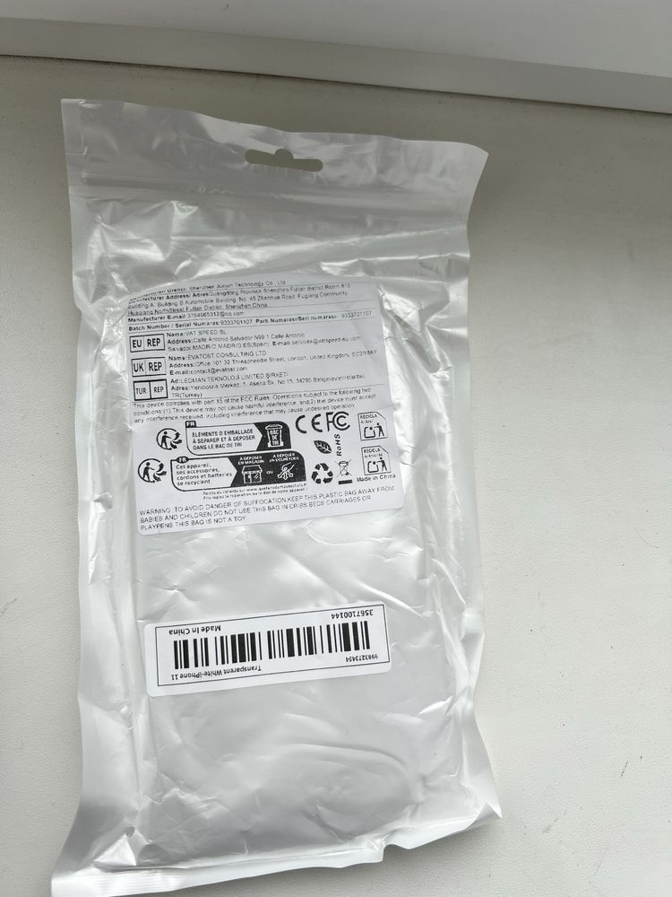 Прозорий чохол iphone 11