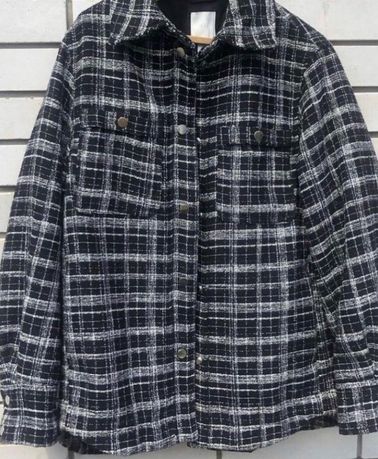 Утепленная рубашка или курточка рубашечного стиля от H&M