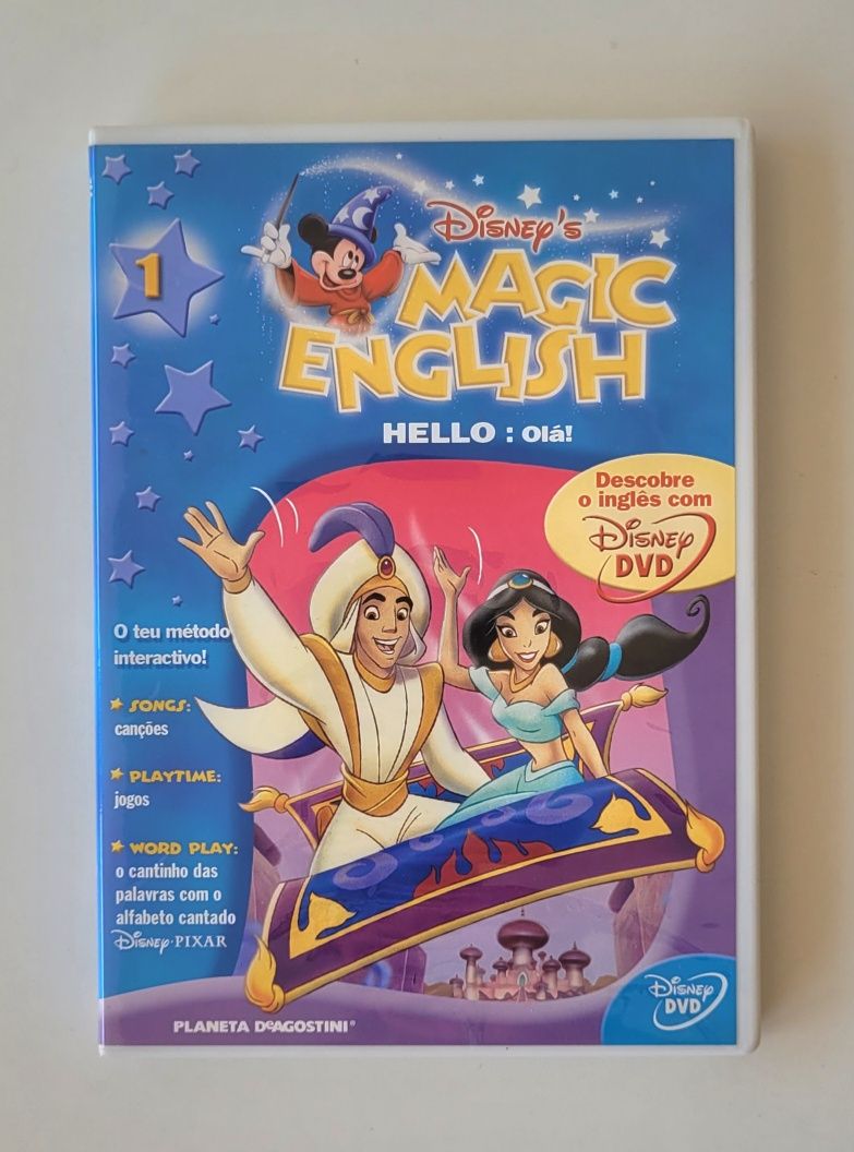 Livro + DVD Magic English - Disney