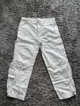 Spodnie biale h&m luzne