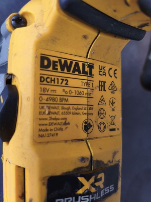 Młotowiertarka DeWalt DCH172 23rok produkcji