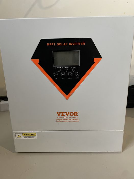 Інвертор гібрідний Vevor EML3500-24L 3.5kW 24V Sinus