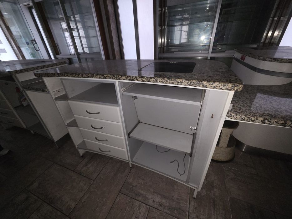 Balcão para negócio