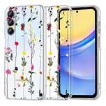 Etui Tech-Protect FlexAir+ na Samsung Galaxy A35/5G - kolorowe kwiaty