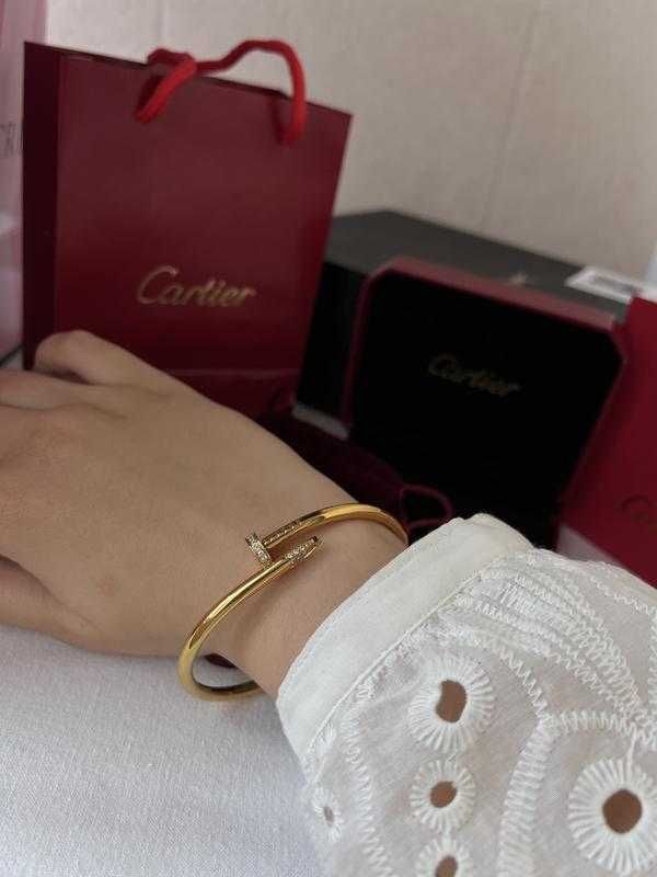 Bransoletka Cartier – Gwóźdź z Diamentami