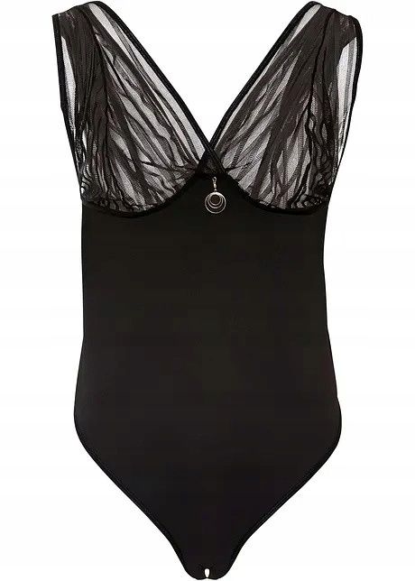 Venus body ze stringami i elegancką siateczką r.40/42