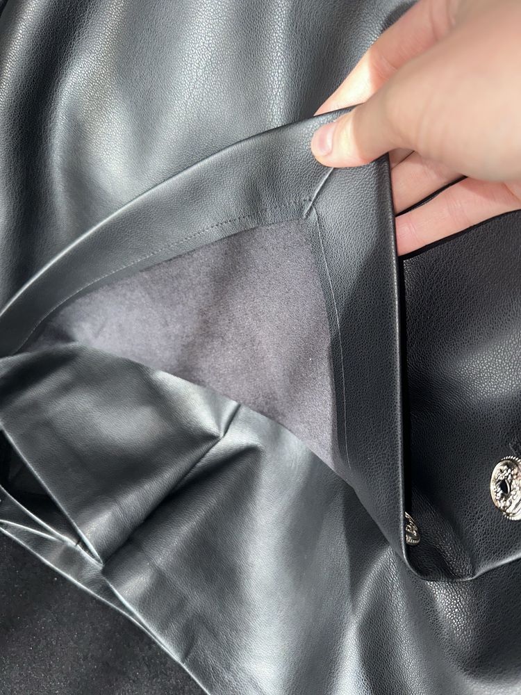Спідниця шорти Zara. Шкіряна спідниця