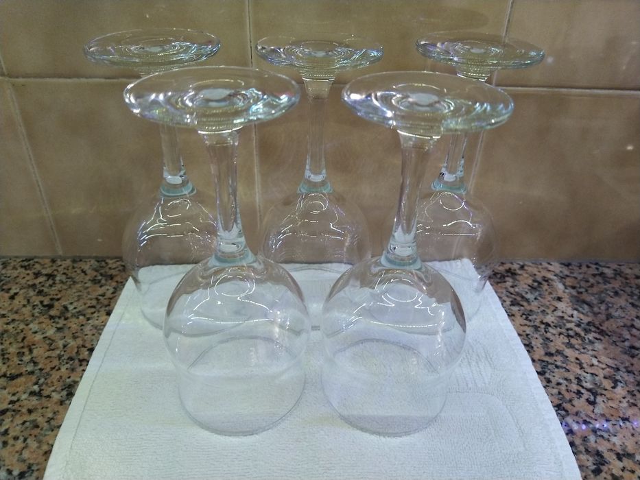 Copos de cristal novos casa quarto apartamento vivenda escritório.