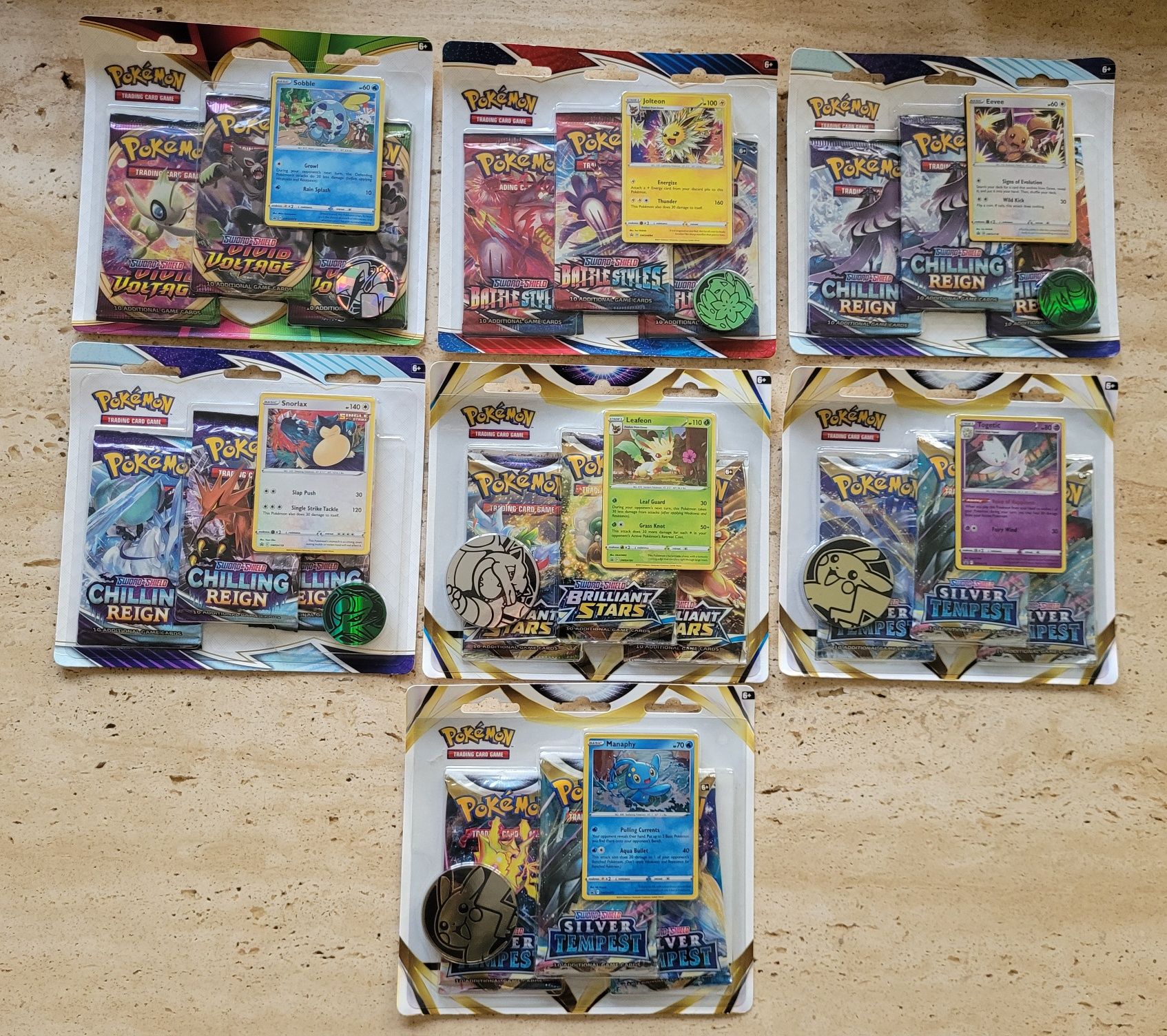 Pokemon - Pack-Blister EN e PT