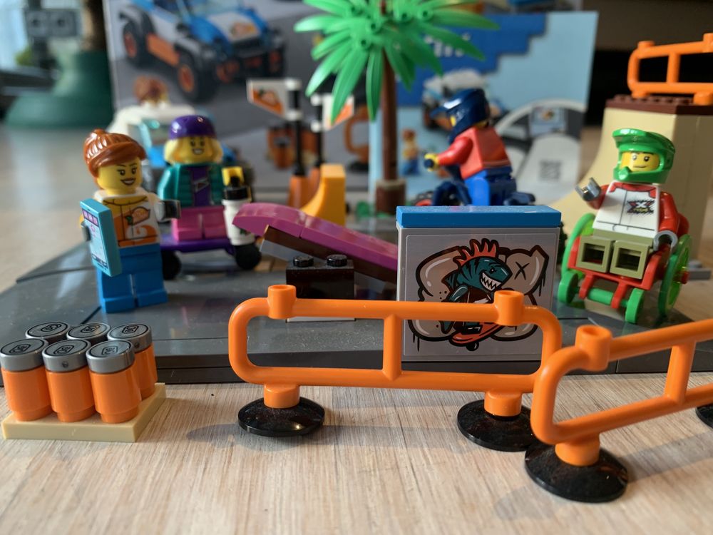 Lego City 60290 Skatepark kompletny zestaw