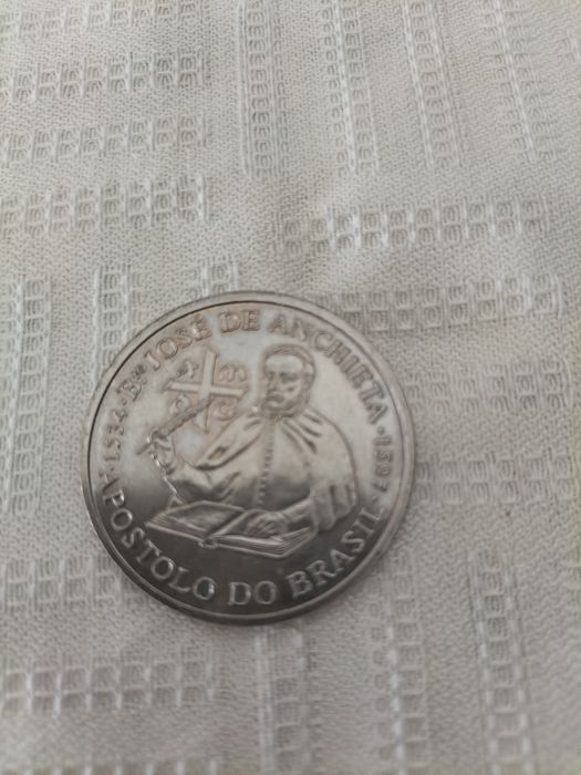 Moedas antigas Portuguesas descobrimentos - Beato José de Anchieta
