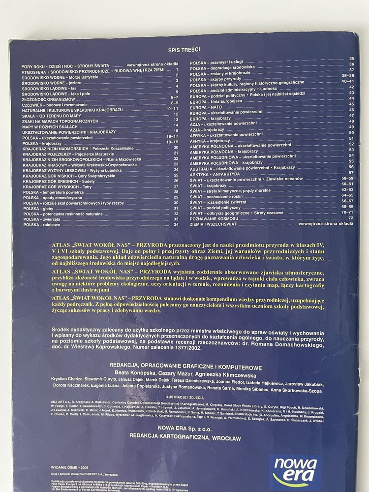 Atlas świat wokół nas