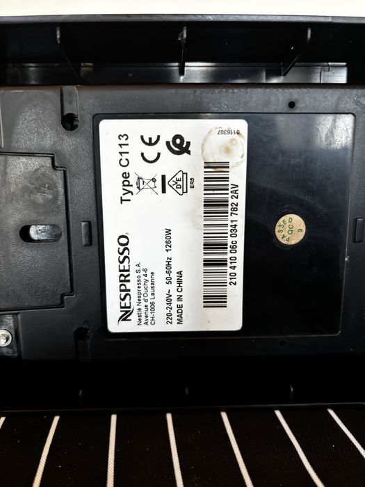 Maquina de café nespresso
