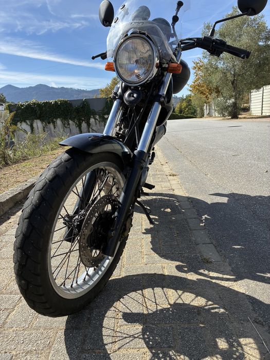 Honda slr 650  Carta A2 24,5 KW ou 33.3 Cv. Vigor Dominator troco