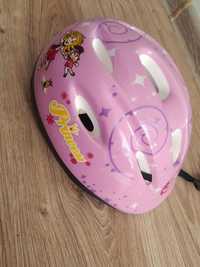 Kask  rowerowy rolki decathlon princess 52-56cm