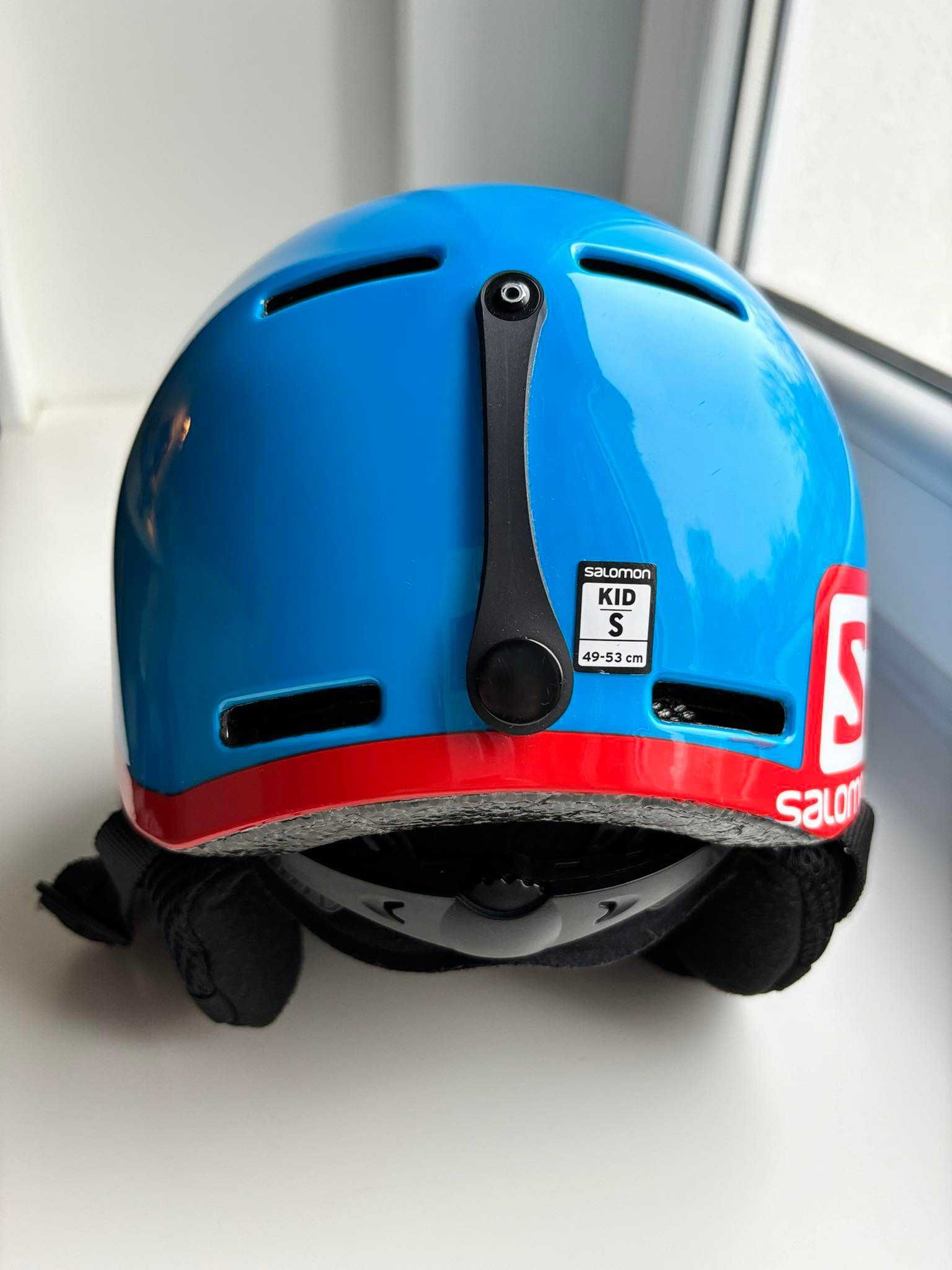 Kask dziecięcy firmy SALOMON model GROM Blue/Red