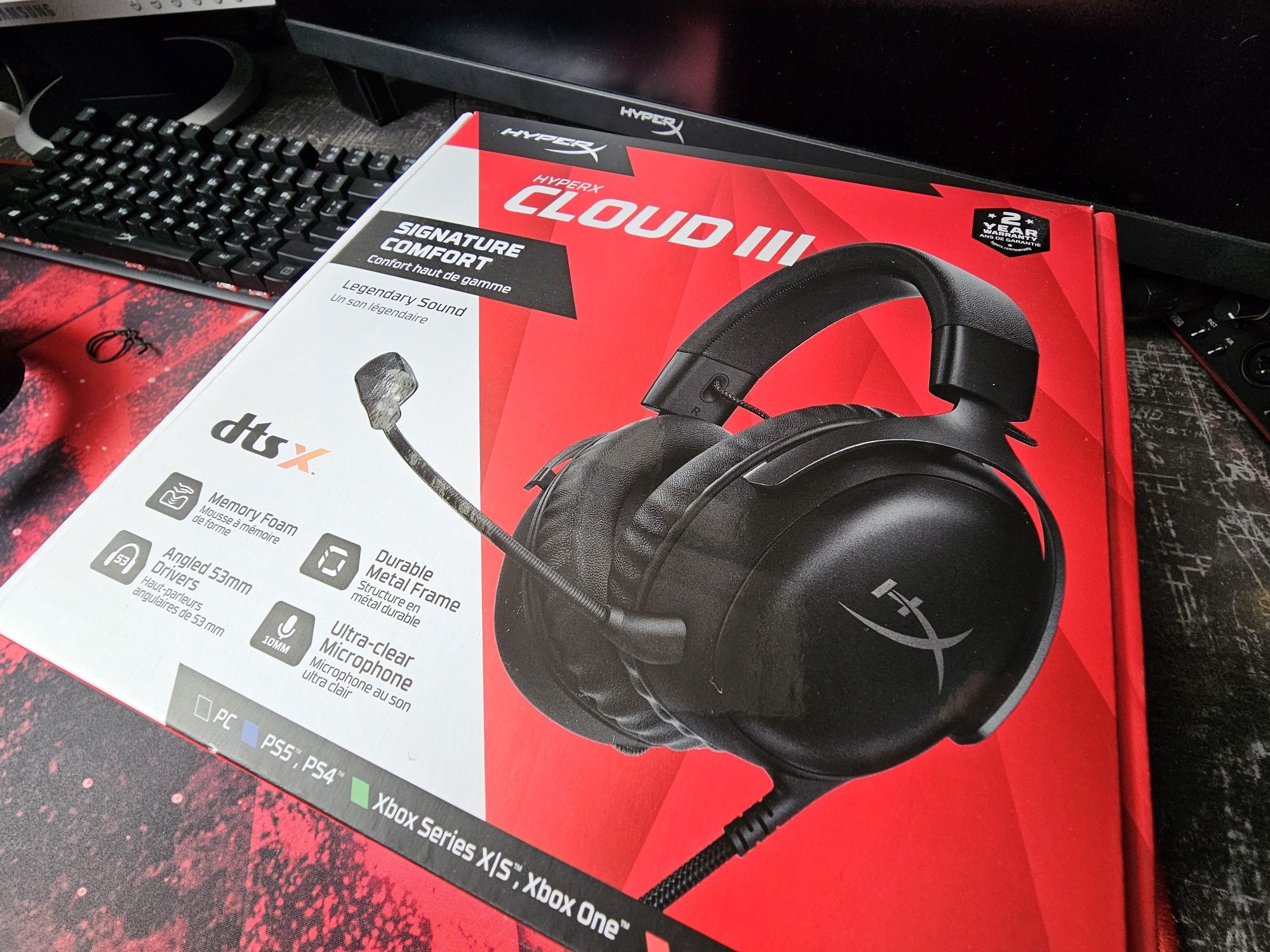Навушники HyperX Cloud III Black