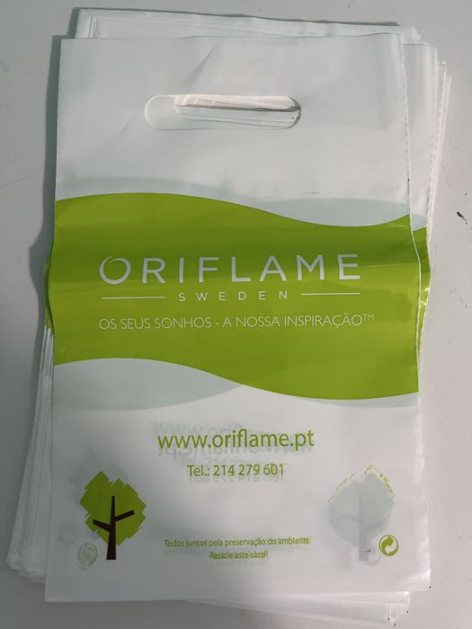 Sacos novos oriflame
