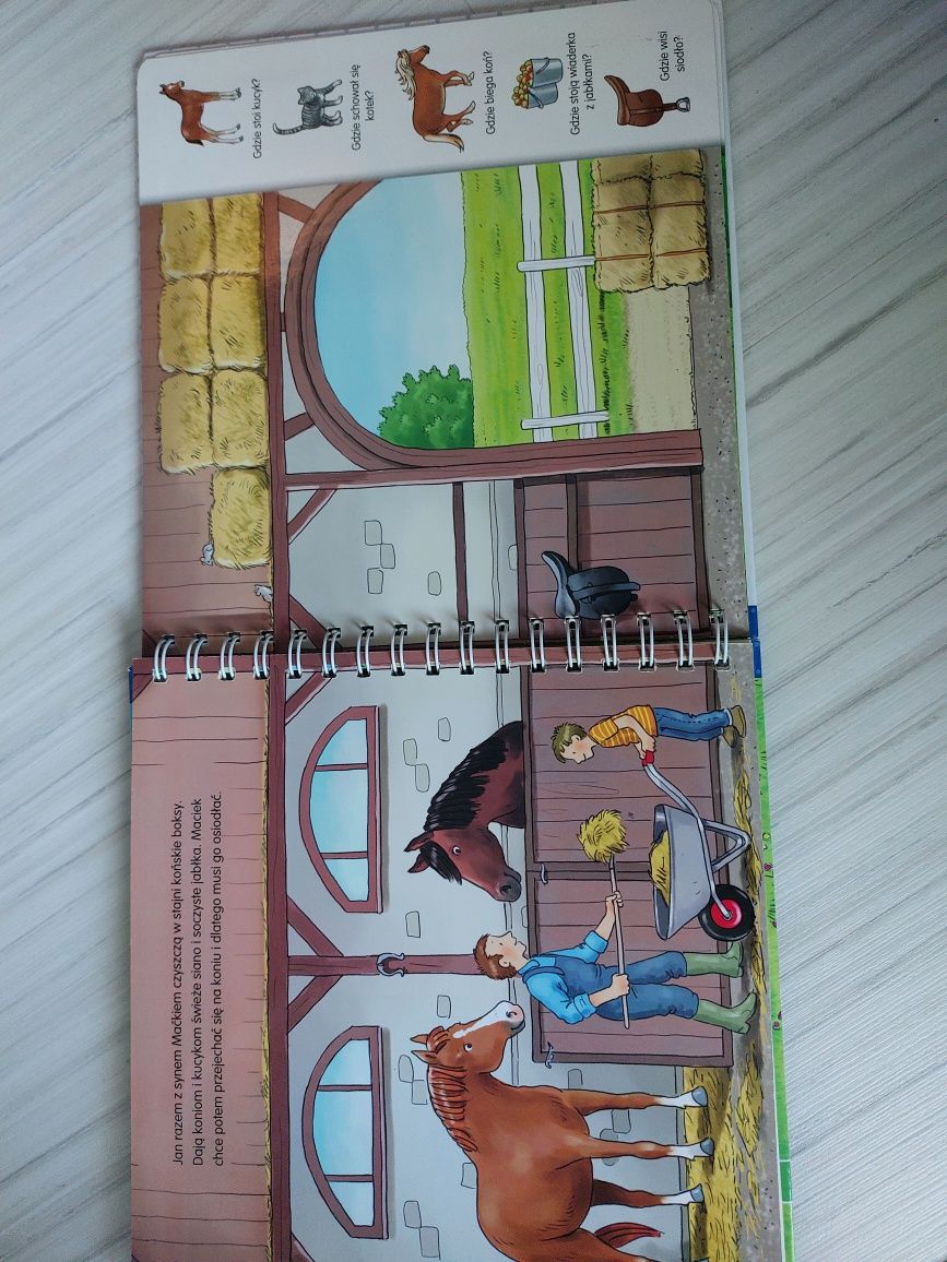 Książeczka na wsi magnesy
