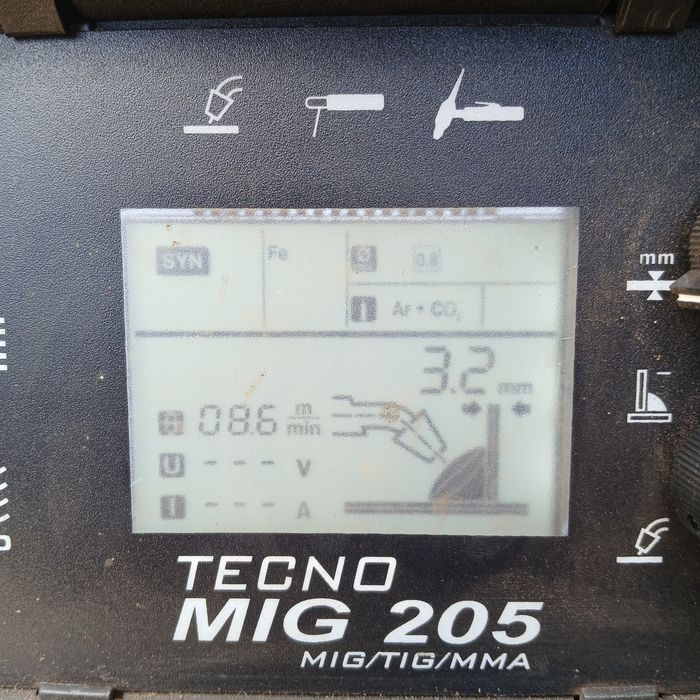 Migomat Tecno Mig 205  tig