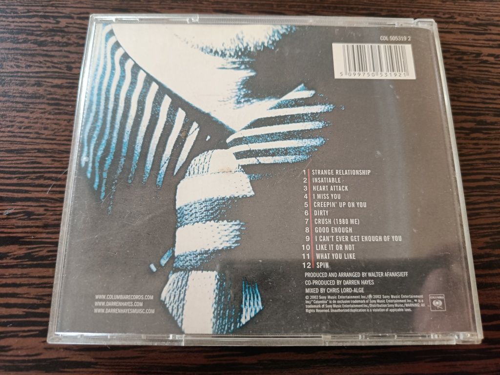 Музыкальные CD диски Blackmore's Night, Darren Hayes