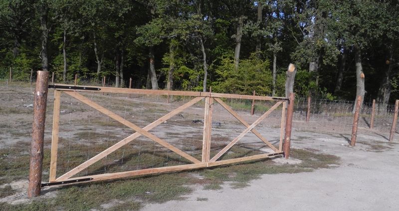 Siatka leśna autostradowa ogrodzenie na zwierzynę dzika płot ASF 150cm